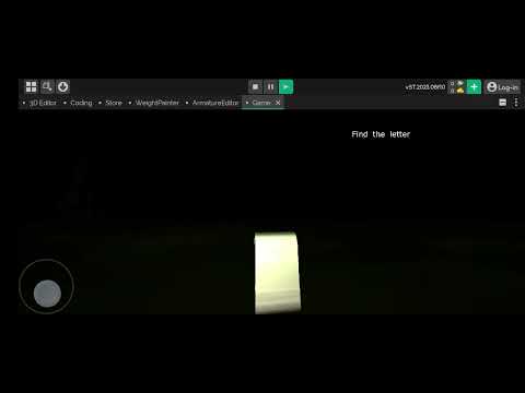 Sneak peak for my Horror Game made using it'sMagic engine