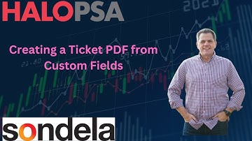 Creating a ticket pdf from Custom fields in HaloPSA