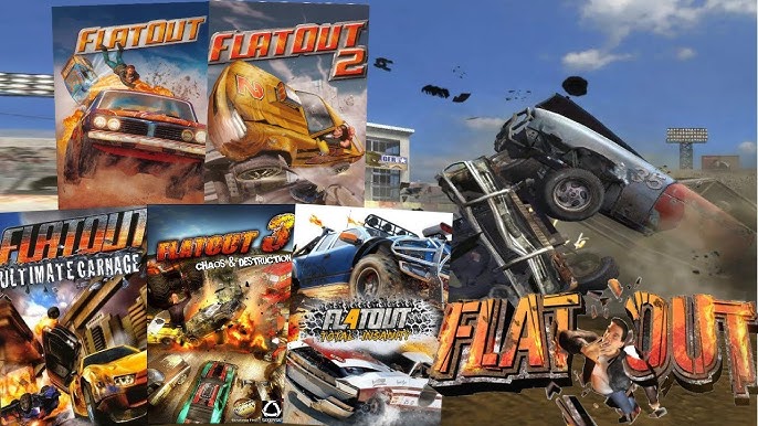 FLATOUT 2 - Destruição de Carros! Gameplay Sugerido pelos Inscritos! 