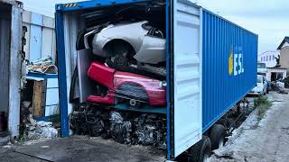 Japanese Car Parts & Halfcuts – Container Loading Guide