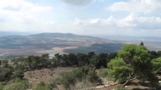 The view from Mt. Tabor in Israel