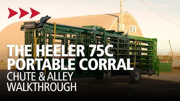 The Heeler 75C Portable Chute, Alley, & Corral | Walkthrough  Arrowquip