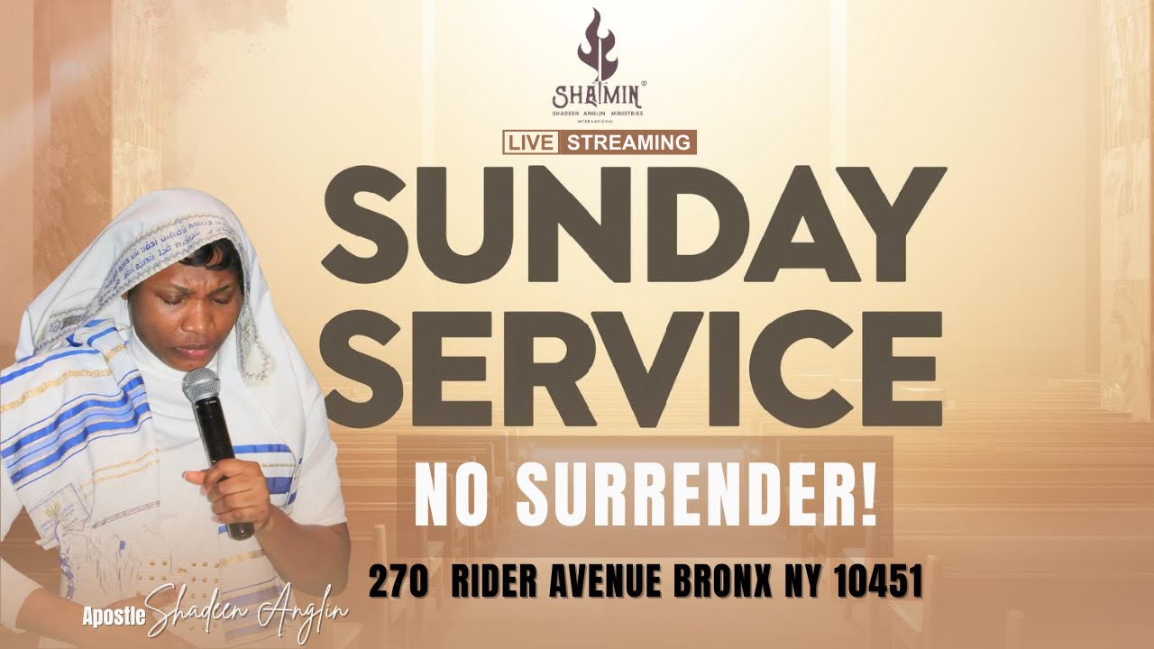 SUNDAY SERVICE : NO SURRENDER !