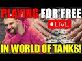 F2P account grind! 12 hours stream daily! (No YT Chat – Join Twitch) | World of Tanks