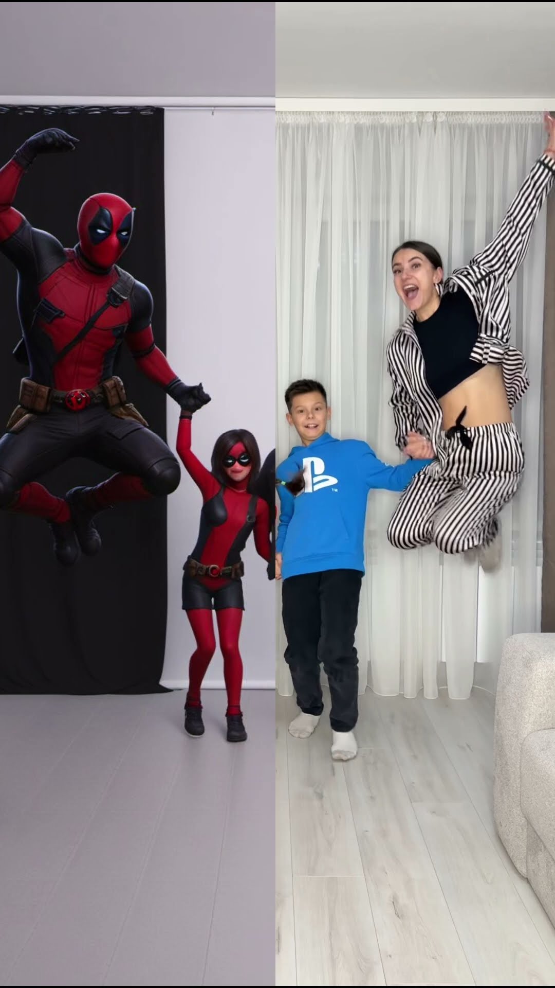 Deadpool family by Tsuriki Show