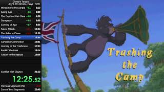 [WR] Disney's Tarzan - Any% (Easy, Win8+) in 20:56 screenshot 4