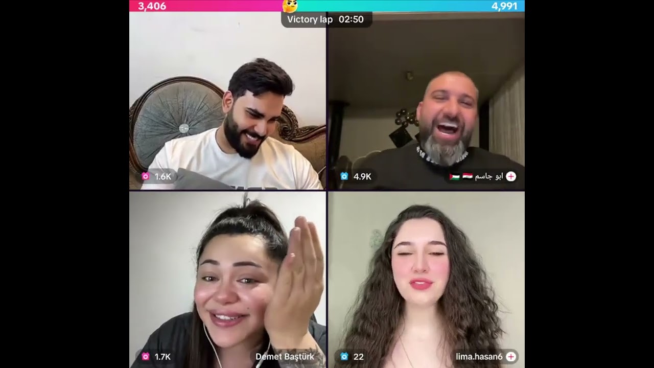 محمود المكسيكي و ديميت دردشة ضحك مع ابو جاسم و ليما من بث 15\5