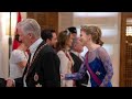 King Philippe & Crown Princess Elisabeth Of Belgium Attends Wedding Banquet in Jordan