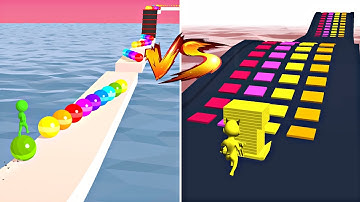 MAX LEVELS Stack Color vs Stack Rider🔮🟢🔵:All Levels Gameplay Walkthrough Android, iOS BIG UPDATE