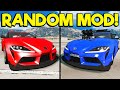 Randomizing Expensive Supercars with a NEW Random Mod Button! (BeamNG Drive Chases & Crashes )