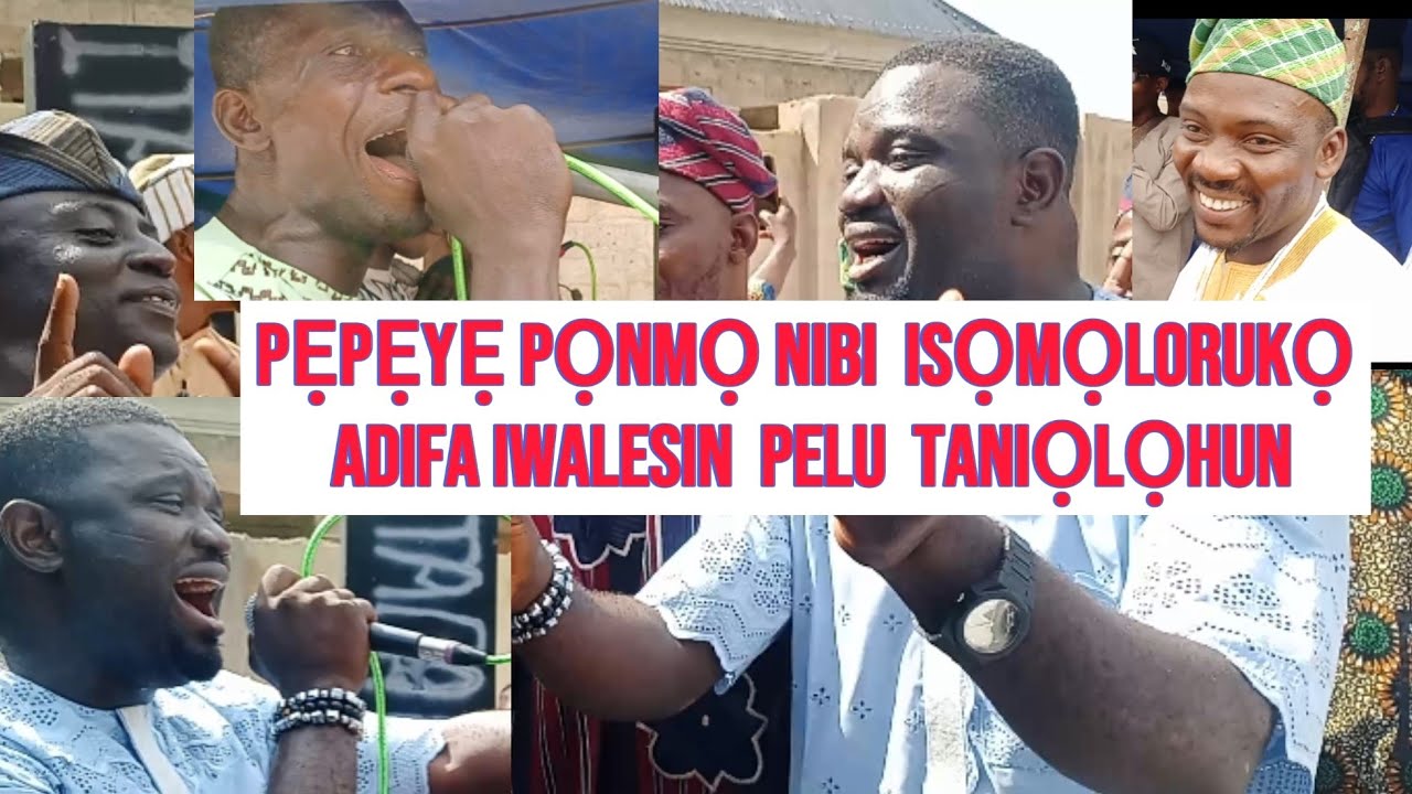 Pẹpẹyẹ pọnmọ nibi Ikomọjade Adeifa Iwalesin, Taniọlọhun nawo