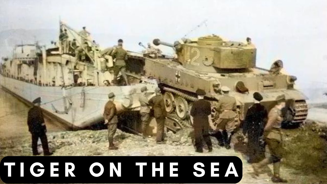 TIGER on the SEA - Maritime Transport of the Tiger Heavy Tank to North ...
