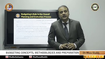 CMA Part 1   Budgeting Concepts, Methodologies & Preparation