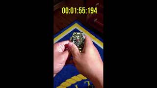 How long does it take to shake an automatic watch to a full wind?