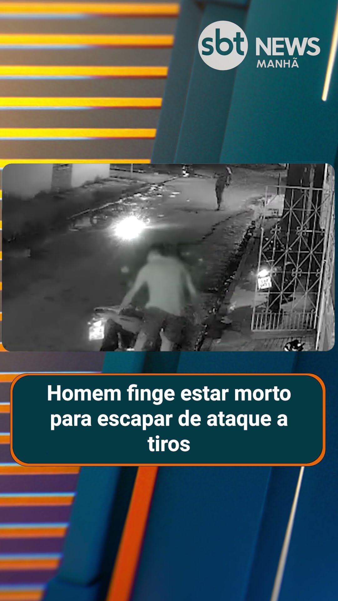 Homem finge estar morto para escapar de ataque a tiros em MG