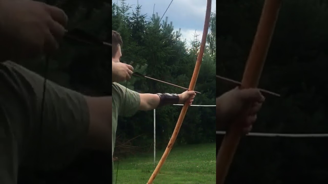Traditional Yew Wood English Longbow YouTube