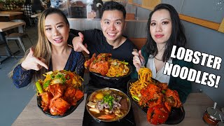 LOBSTER Noodles & Vietnamese Hotpot | Little Saigon Food Tour!