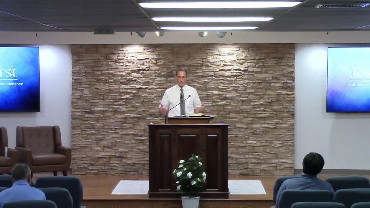 Wednesday Evening Service - Pastor Gil Tartaglino