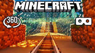 Minecraft 360° VR Extreme Roller Coaster Ride Will Trick You screenshot 5