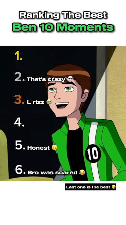 Ranking The Best Ben 10 Moments