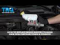 How to Replace Brake Master Cylinder 2008-2016 Chrysler Town & Country