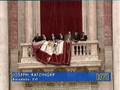 Benedetto XVI .  L'elezione di Papa Benedetto XVi (dal TG1)