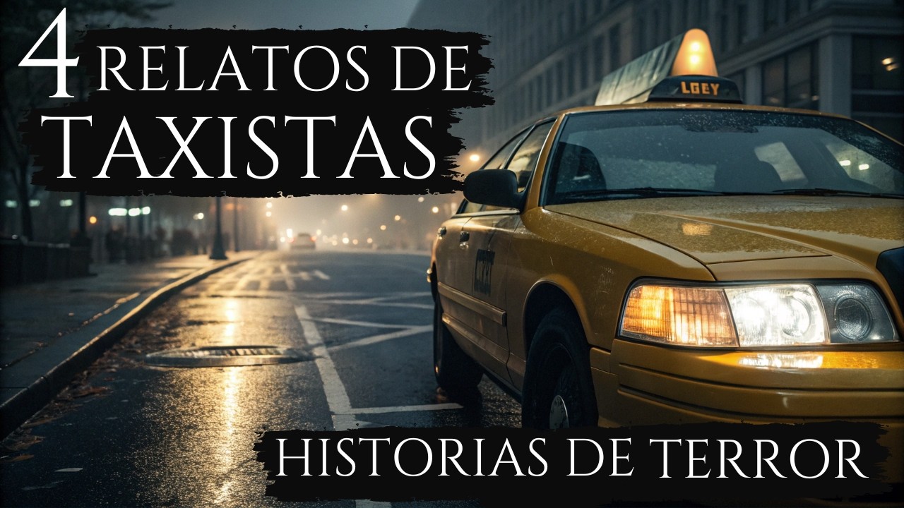 4 RELATOS DE TERROR DE TAXISTAS | HISTORIAS REALES DE HORROR
