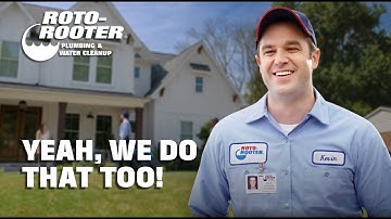 Roto-Rooter Capabilities | Yeah, We Do That Too!
