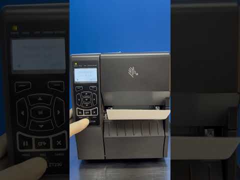 Zebra ZT230 Barcode Label Industrial Printer ZT200 Series 450m / 1476’ Ribbon Cap.