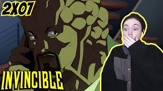 I'm Not Going Anywhere | Invincible 2X07 Reaction!