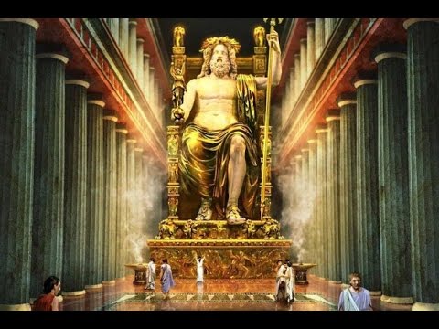 3. Статуя Зевса в Олимпии-3-е чудо света.