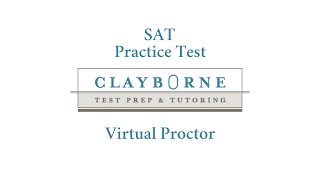 SAT Virtual Proctor Standard Time