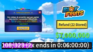 NOVOS CÓDIGOS +36 CÓDIGOS DE 2X XP BELI E RESET NO BLOX FRUITS 2026 - blox fruit codes