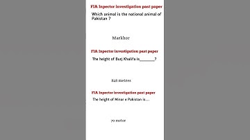 FIA inspector investigation past paper #youtubeshorts #youtube #ytshorts #fiapastpaper