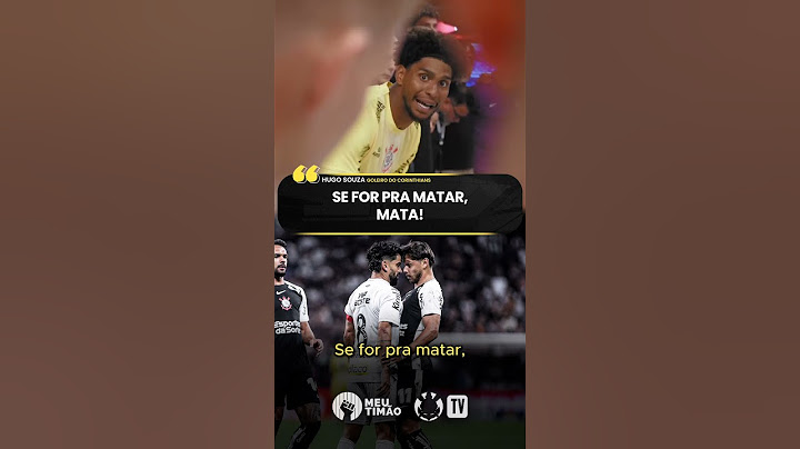 HUGO SOUZA FALANDO NO VESTIÁRIO ANTES DO JOGO CONTRA O SANTOS