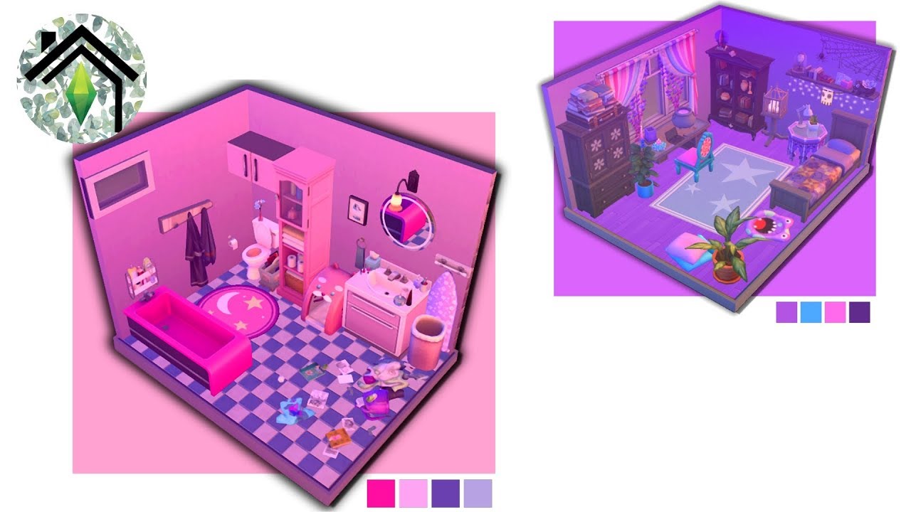Dollhouse Challenge The Sims 4 Speed Build Youtube