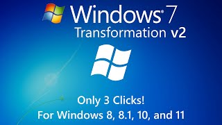 Revert8Plus v2: Transform Windows 8/10/11 into Windows 7