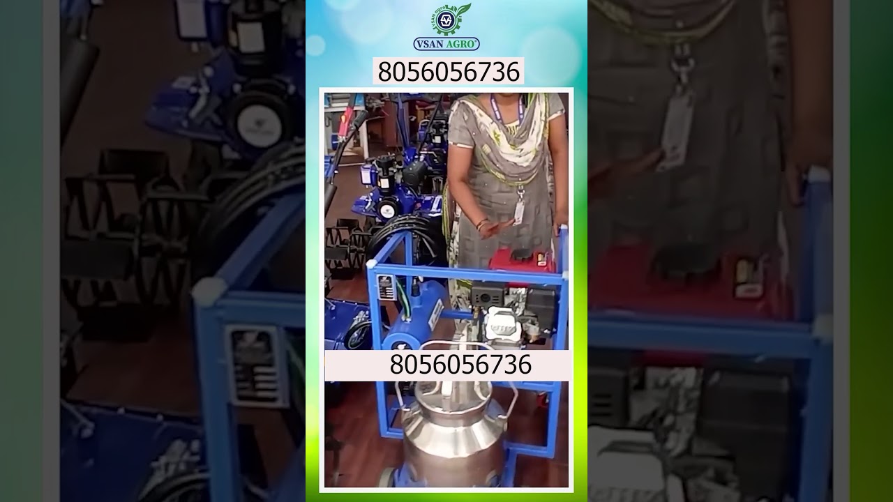 “Fast, safe, and reliable — VSAN Milking Machine.”