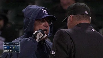 TB@CWS: Maddon ejected in 8th for arguing