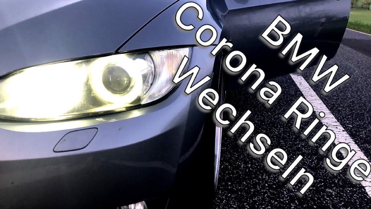 BMW E90/91/92/93 Corona (Angle Eyes) Beleuchtung wechseln Tutorial |  RobsenTx - YouTube