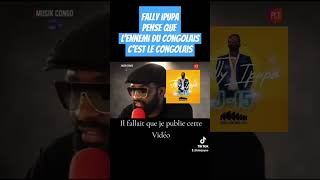 Les propos de Fally Ipupa par rapport à ceux qui veulent l'annulation de son Concert à Paris 2023