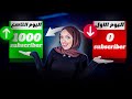 أسرع طريقة تجيب أول 1000 مشترك على اليوتيوب من فيديو واحد بس أسرار تحقيق الربح في 2025 