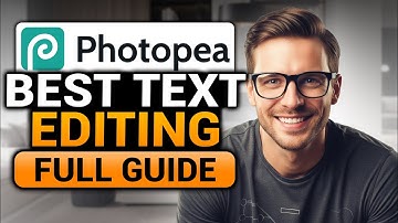 Photopea Tutorial Edit Text (BEST FULL GUIDE) | Photopea Text Editing | NO Yapping, To The Point!