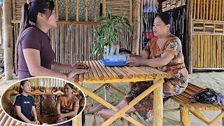Hien went to talk to Hong's mother, causing the mother to misunderstand Hong.