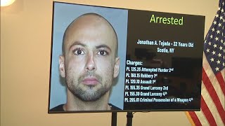 Colonie PD presser Scotia man charged with attempted murder of taxi driver