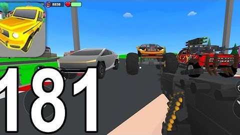 Gangs Wars: Pixel Shooter RP - Gameplay Walkthrough Part 181 - Top 3 Big Cars (Android, iOS)
