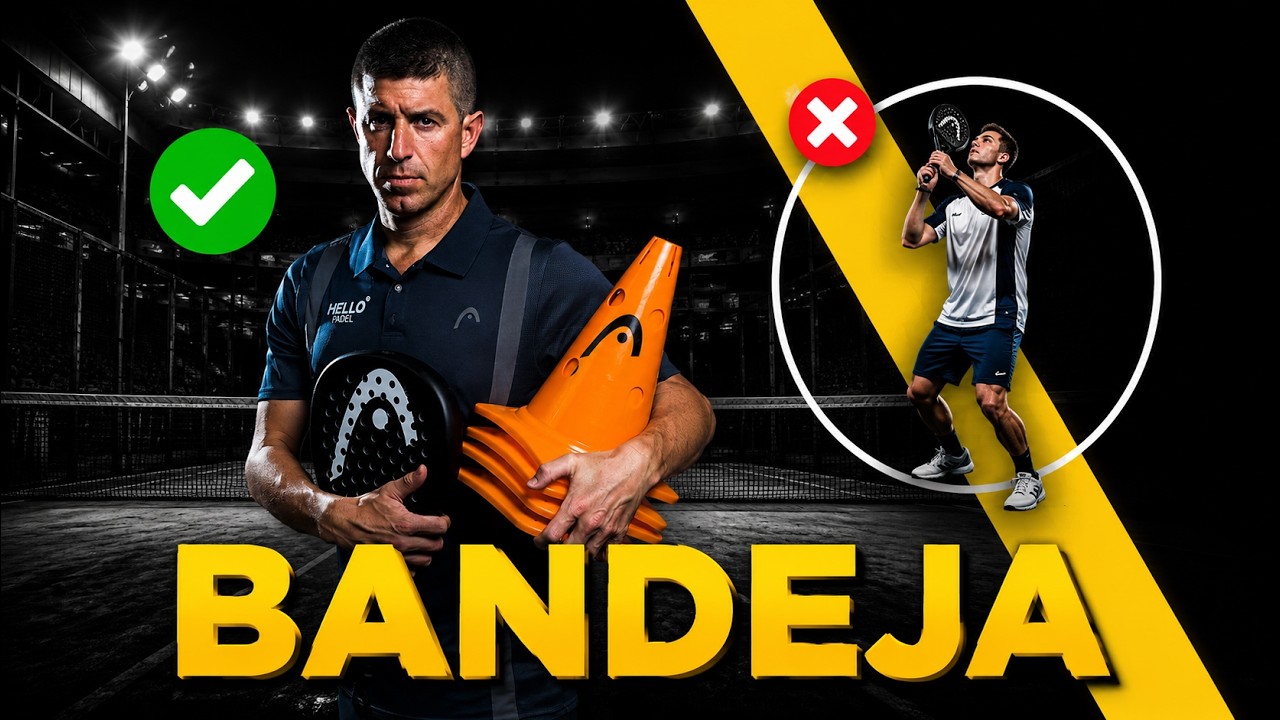 Improve your padel bandeja in 6 minutes - Live Session