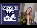 Alivia dolor de espalda en casa.