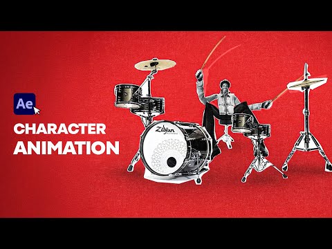 How to Make Collage Style Character Animation in After Effects
