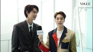 (ENG SUB) Quick-Fire Questions with Dew Jirawat and Nani Hirunkit | Vogue Thailand